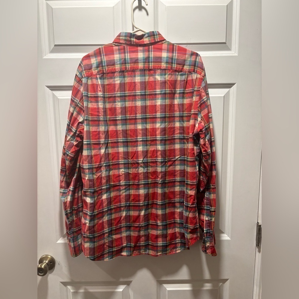 J Crew Summer Plaid Shirts men’s - Picture 5 of 6